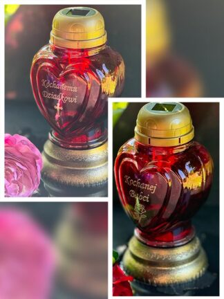 Zestaw Dla Babci i Dziadka 2 x Znicz solarny Z37