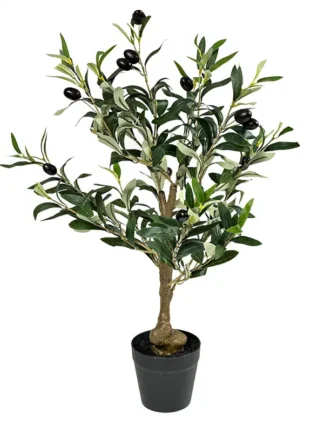 Sztuczne drzewko oliwne z owocami -T3 (63 cm)