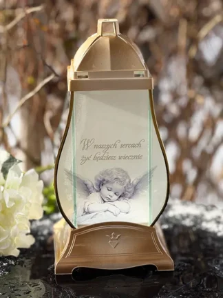 Znicz Kapliczka ELG OP BZA Aniołek (31 cm)