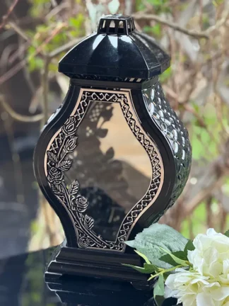 Kapliczka Glamour WAZA Duża Ratan + Ramka R1 (Silver)