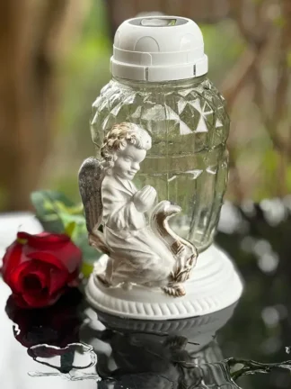 Znicz solarny Z118 "Anioł" N (21,5cm)