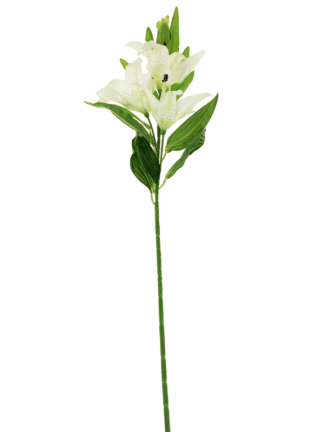 Subtelna Lilia Biała  A19-10 (105 cm) "Jak żywa"