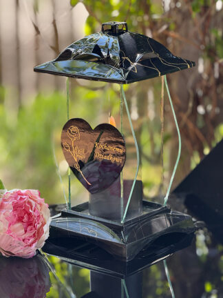 Znicz S 823 Kochanemu Dziadkowi ŚWIECA LED GRATIS (30 cm)