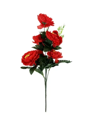 Bukiet jaskrów z paprocią A079 (50 cm)