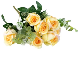 Bukiet z piękną różą G040 (47cm)