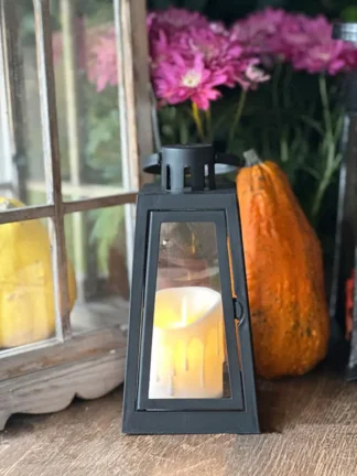 Latarenka dekoracyjna 16/22/LGS + Świeca LED gratis