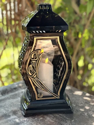 Kapliczka Glamour Waza Ratan Mała Kalia (34 cm)