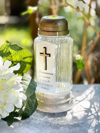 Znicz Solarny S870 NAPIS (22cm)