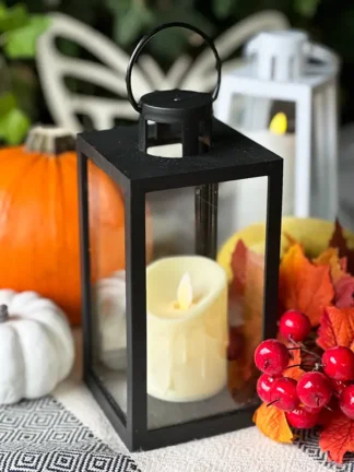 Latarenka do dekoracji Czarna 6/23/yze