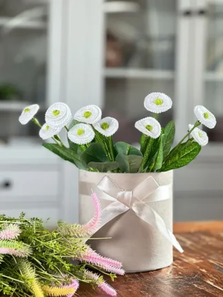 Stokrotka DAISY EJ003 Biała #4 (31 cm)