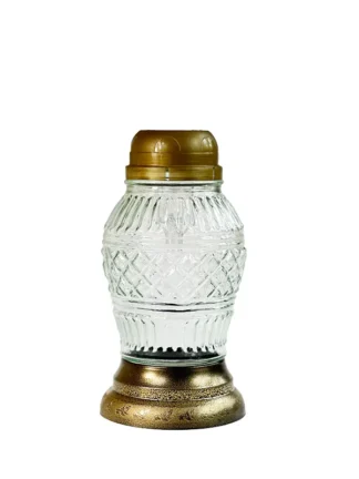 Znicz solarny Z503 Biały (21cm)