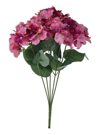 Hortensja bukiet K79 B Róż/czerwony 50 cm