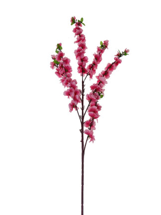 Duża gałązka jabłoni G039 (ciemny róż) 120 cm