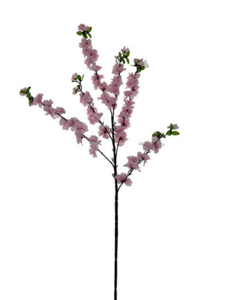 Duża gałązka jabłoni G039 (jasny róż) 120 cm