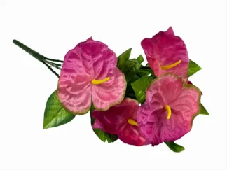 Bukiet Anturium na cmentarz L036 KPL (60 cm)