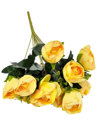 Kwiat sztuczny - Bukiet Piwonia Peonia E585B