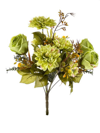 Bukiet Róża Dalia MIX  L9-24 (44 cm) 6 kolorów