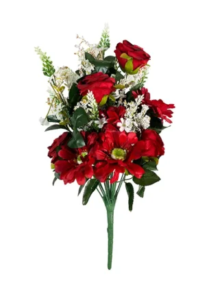 Kwiat sztuczny - Bukiet E589B (8 kolorów)