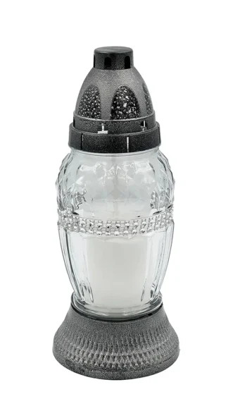 Znicz szklany Z30 (21cm) (3 kolory)