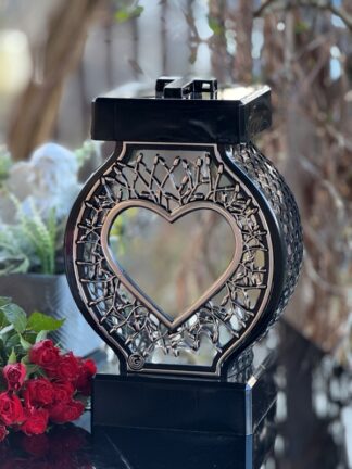 Glamour Koło Ażur Duży + Ramka R3 (Silver)