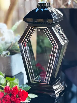 Lampion L20 + Ramka R6 (Silver)