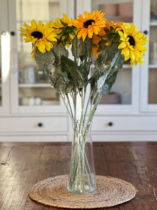 Słonecznik flokowany pojedynczy Yellow H046 (60 cm)