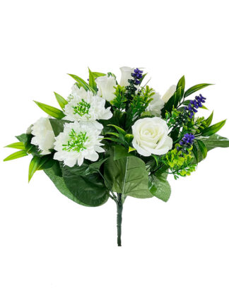 Bukiet Róża z dalią H377 (34 cm) 6 kolorów