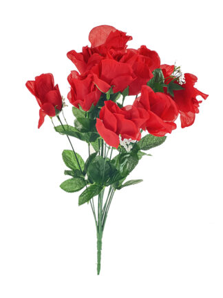 Bukiet Róż wysokich KDGL1034 Czerwony (46cm)