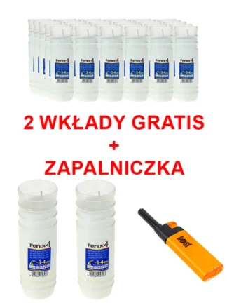 Wkład parafinowy FENIX 4 (3-4dni) (28+2szt GRATIS)