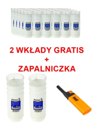 Wkład parafinowy FENIX 5 (4dni) (22+2szt GRATIS)