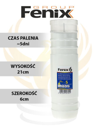 Wkład parafinowy FENIX 6 (5dni)