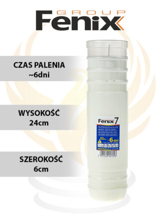 Wkład parafinowy FENIX 7 (6dni)