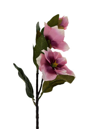 Magnolia satynowa gałązka K2405 S (Róż) 90 cm