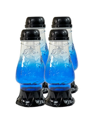 Pakiet x4 Znicz solarny Z-2 Mal Niebieski (26cm)