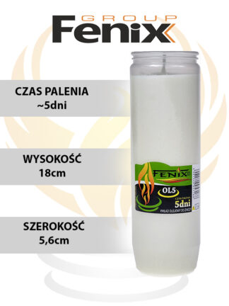 Wkład olejowy OL5 (5dni)