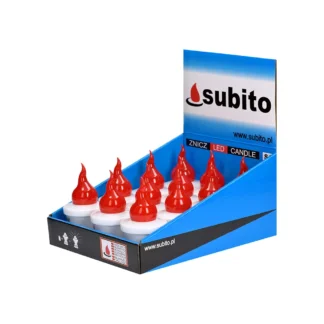 Wkład LED do znicza Subito Comet Biały/Czerwony