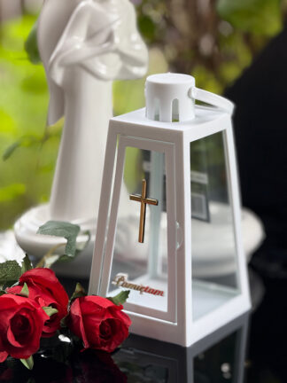 Latarenka na pomnik Biała "Pamiętam" + Złoty Krzyż 16/22/lgs